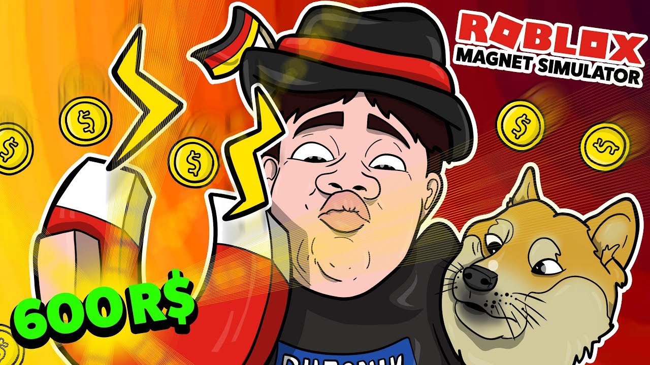 🧲 ZDOBYŁEM MILIONY $$$ NA WYSPIE ZA ROBUXY!!! 💲💲💲 Roblox Magnet Simulator 🧲