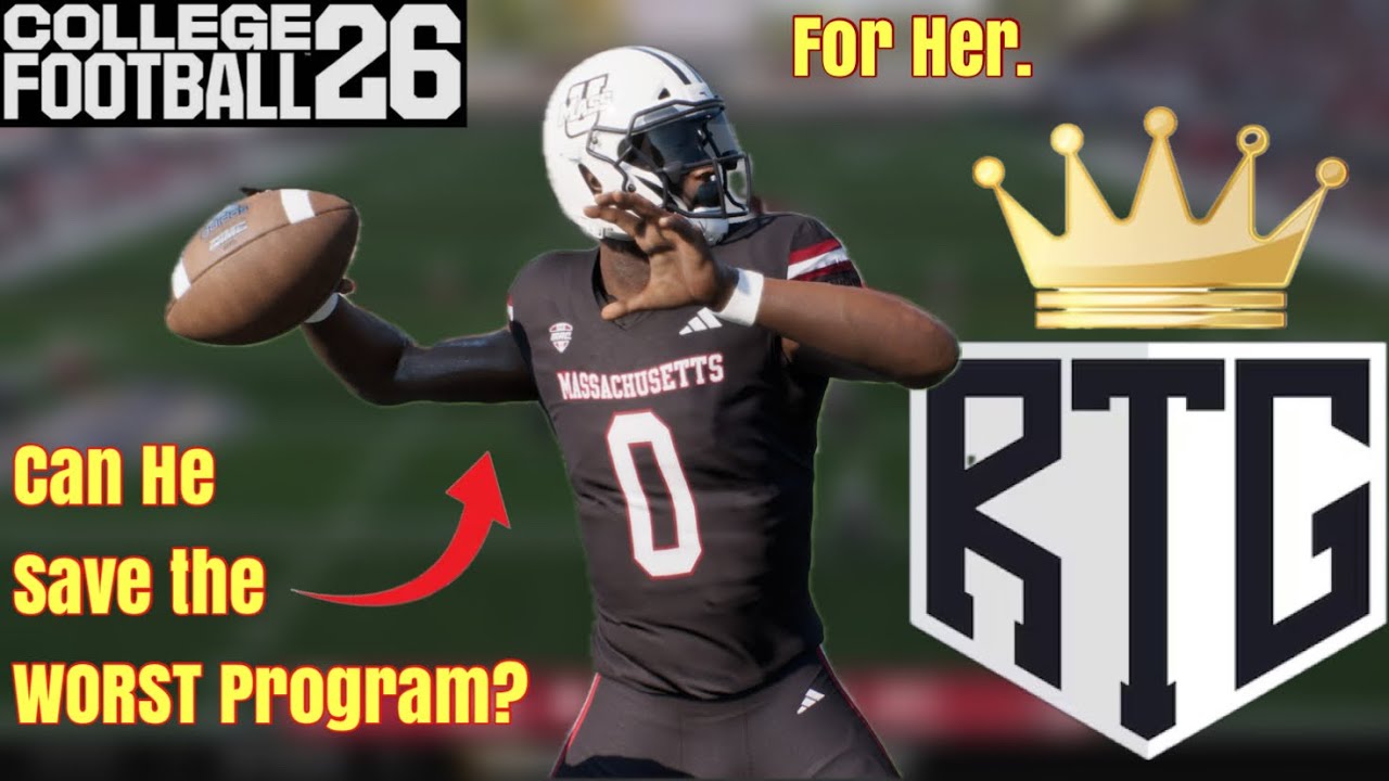 Can Malik Carter Save the Worst College Football Program? | Road to Glory NCAA 26 Ep. 1