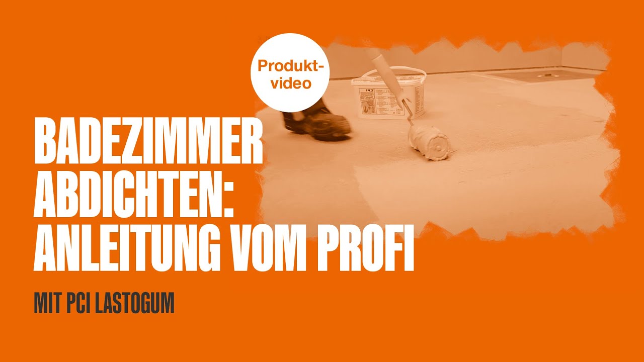 Badezimmer abdichten: Anleitung vom Profi