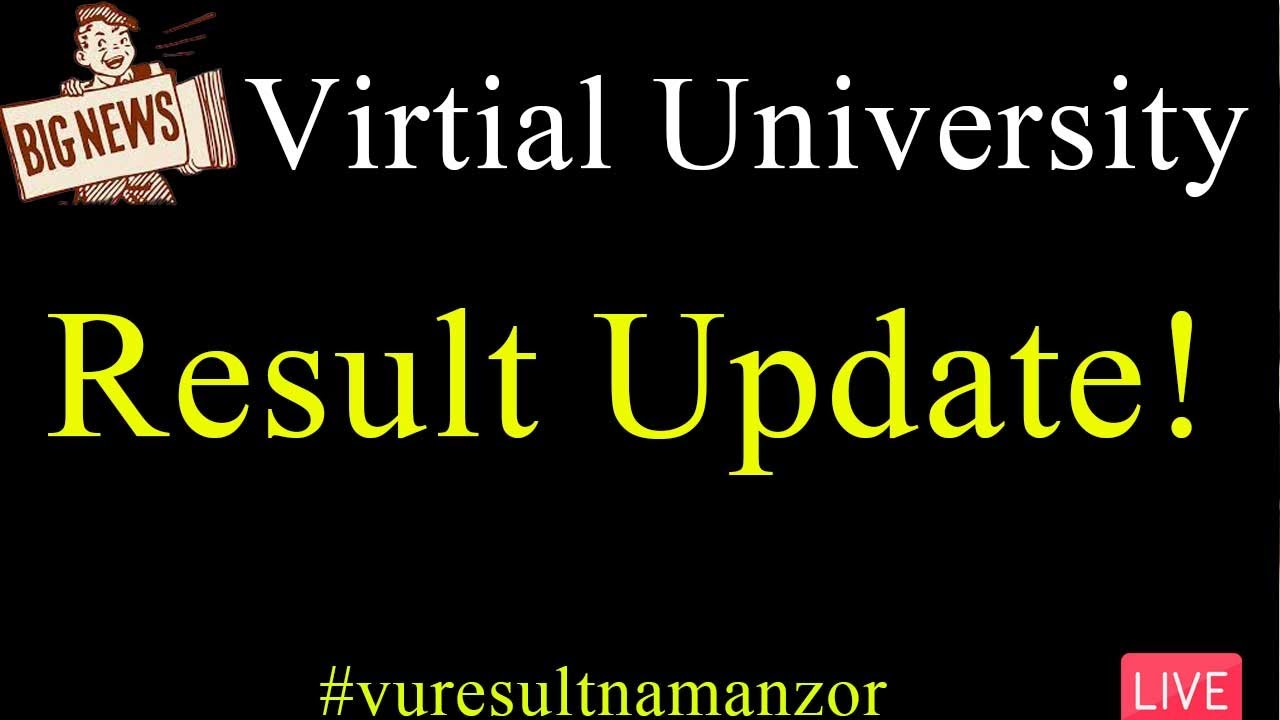Bad News For Students | VU Changes Mind About Result | VU Result 2022 | VU Mentor #vuresultnamanzoor