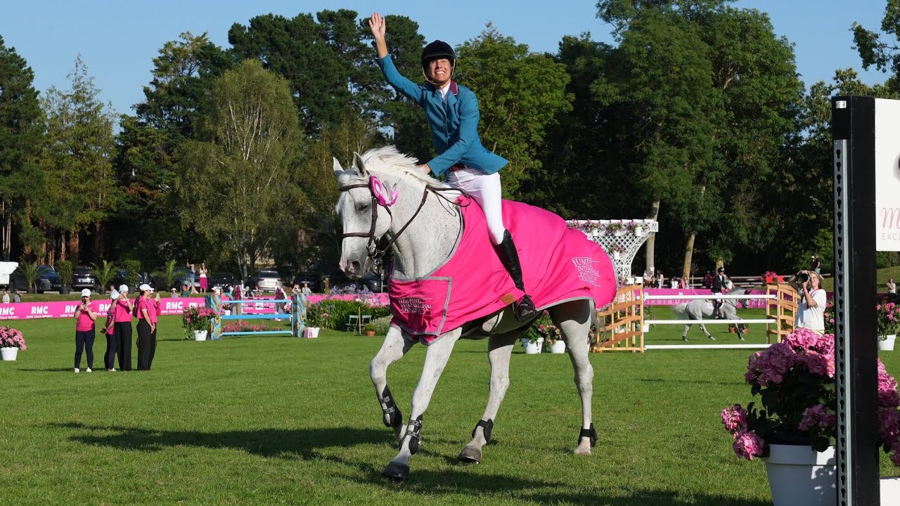 First place - Luciana Diniz & Vertigo du desert - CSI5* Grand Prix Mars & Co 1.55m Dinard - Jump off