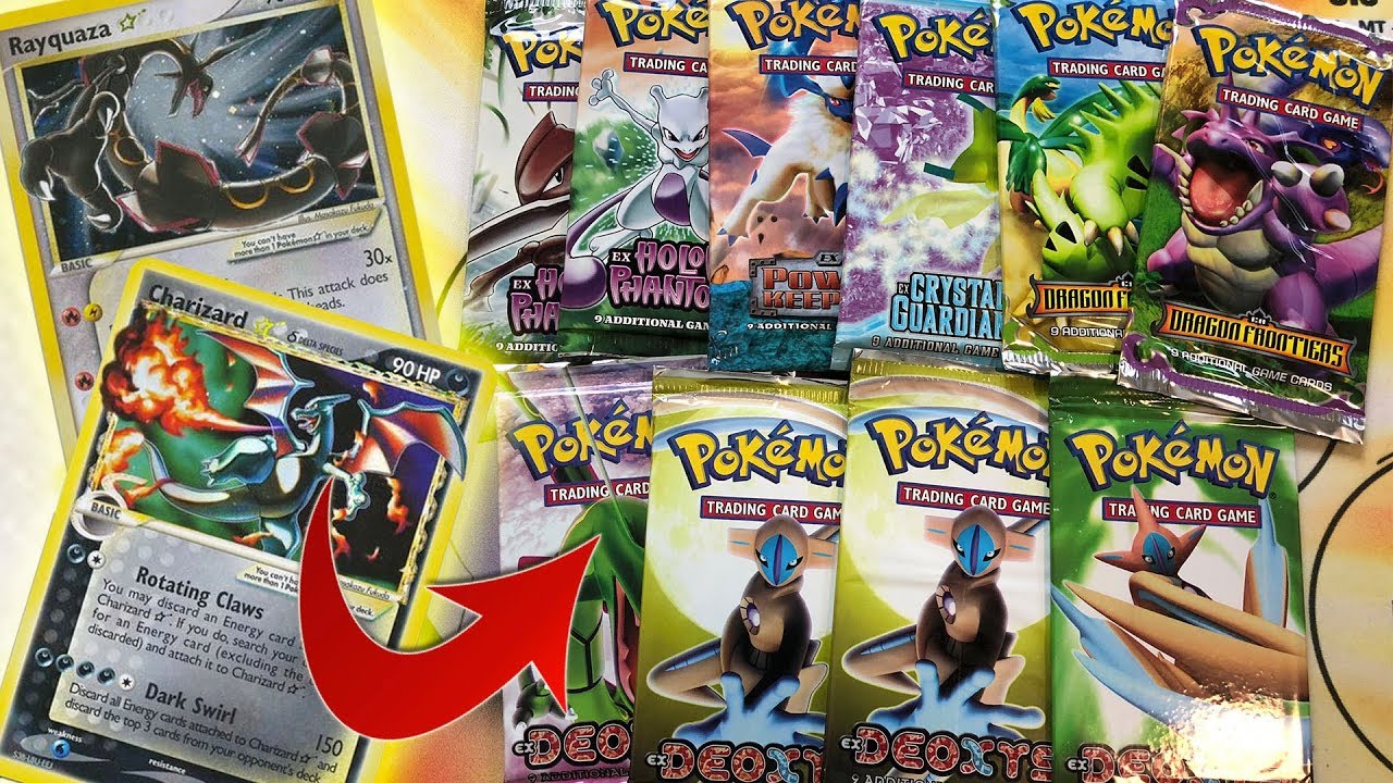 ВИНТАЖНАЯ ЗОЛОТАЯ ЗВЕЗДА POKEMON HEAVEN! Открывает серию EX Deoxys, Dragon Frontiers, Holon Phant...