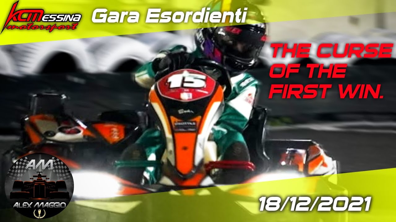 THE CURSE OF THE FIRST WIN | Karting Club Messina | Gara Esordienti 18/12/21