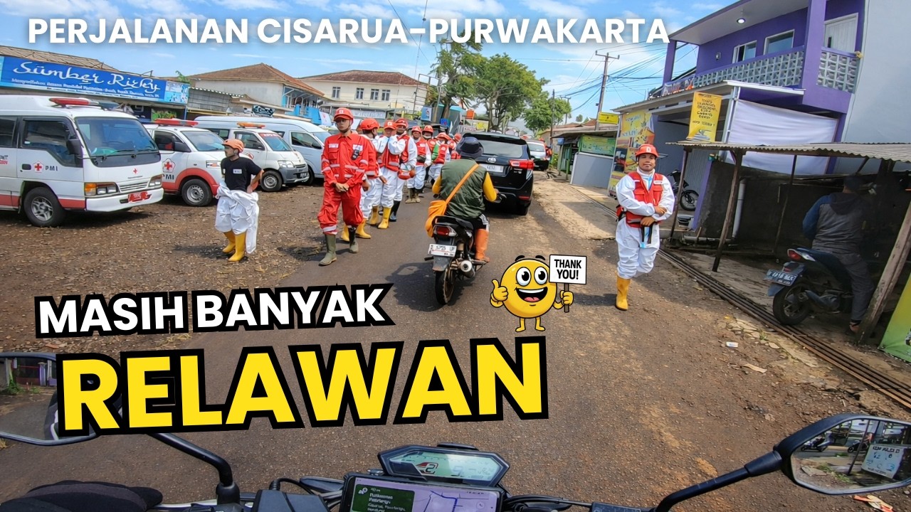 Melewati Desa Yang Longsor Pasirlangu Cisarua Bandung Barat