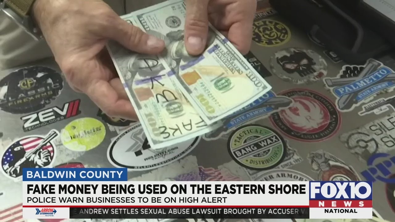 Fake money warning in Daphne
