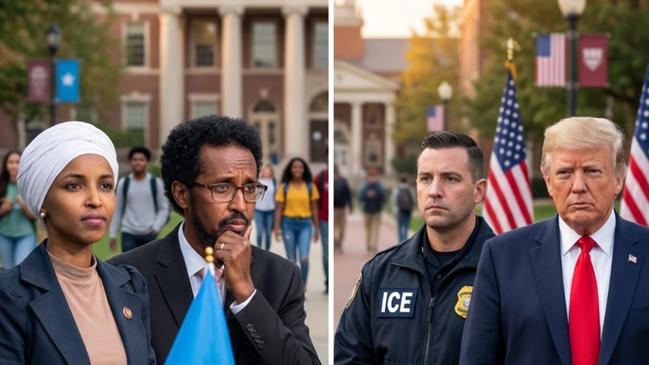 Xiisaha Wararka Caalamka iyo Ilham Omar Wiilkeeda oo&nbsp;ICE&nbsp;&nbsp;sigtay.