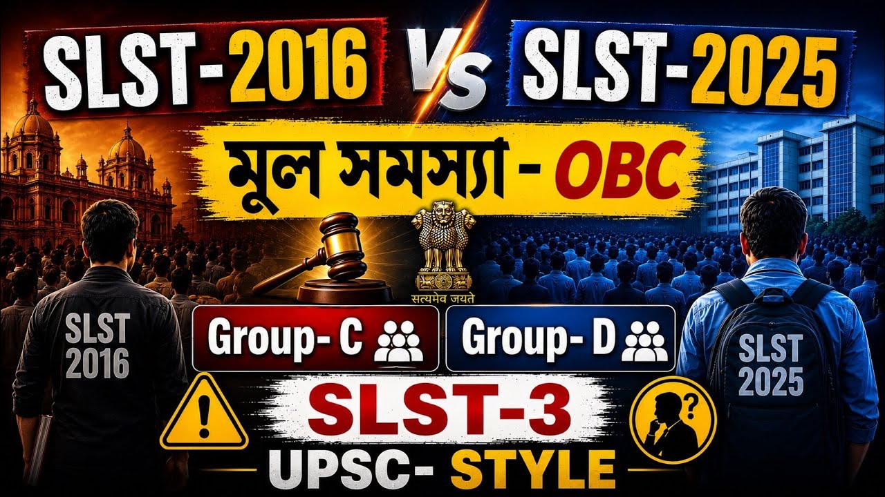 SLST-2016, SLST-2025, Group C&D, SLST-3 & UPSC STYLE.