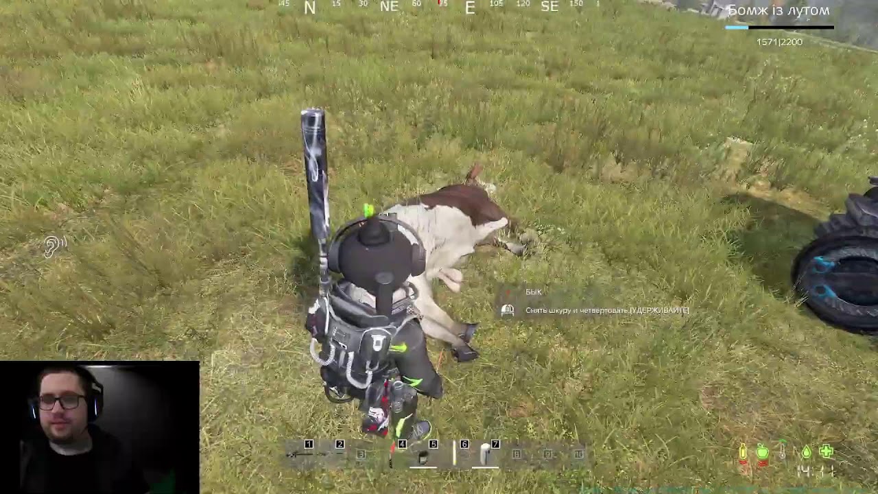 DayZ. [UA] Black Hunter PvE. #5 Делаем Квесты и Фармим
