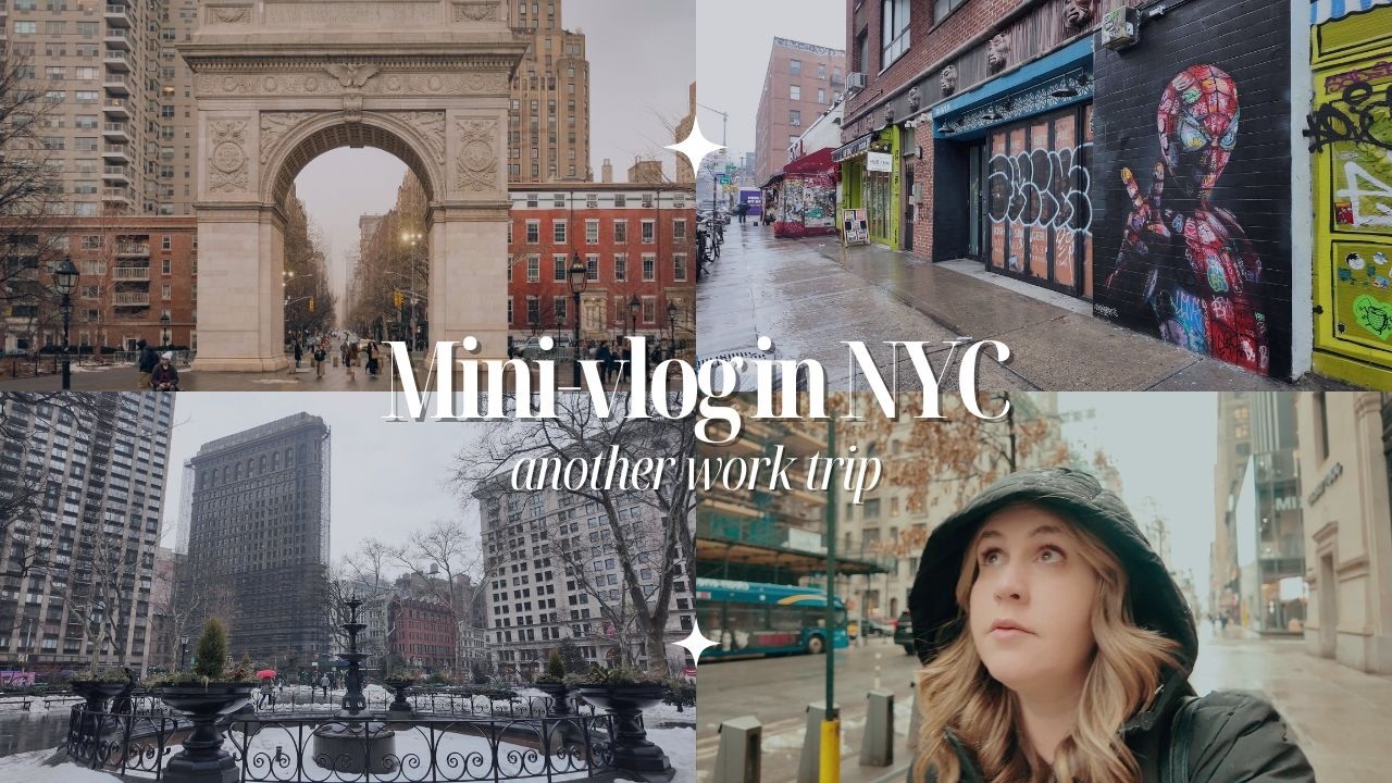 NYC Mini-Vlog | Keeping it simple in the city that never sleeps...