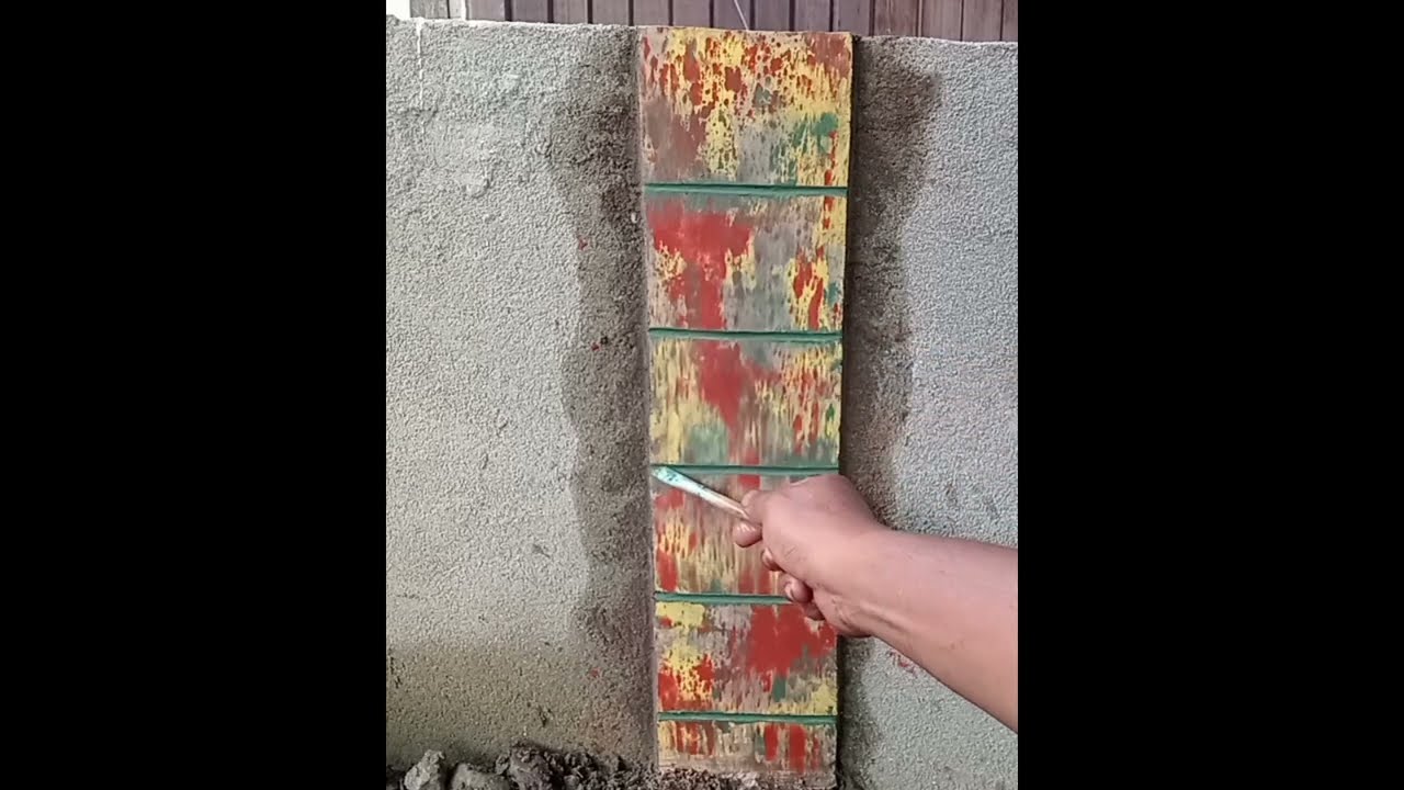 Making a small pillar on wall