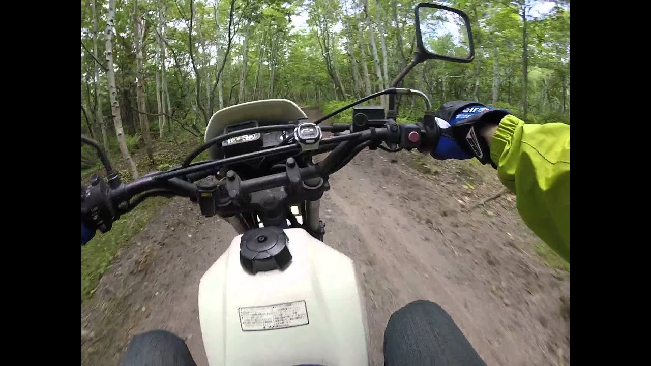 北海道林道ツーリング　樽前林道（樽前ガローから樽前山へ）①