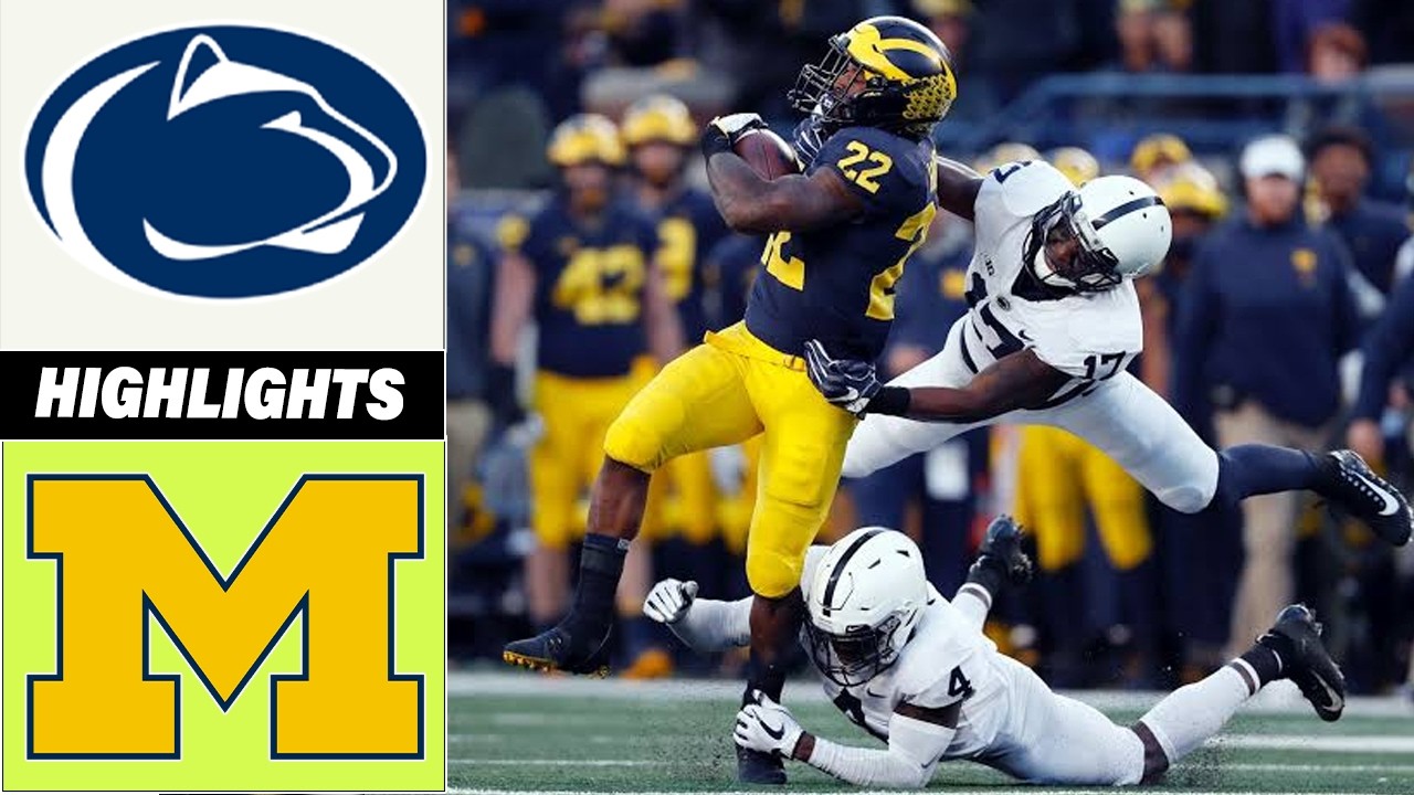 Penn State vs Michigan  | GAME HIGHLIGHTS | College Football 2026
