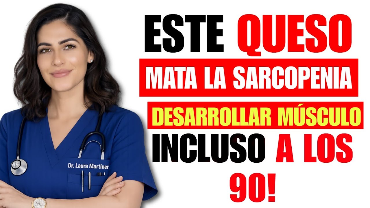 ¿Más de 60? Come Estos 3 QUESOS para Reconstruir Músculo y Combatir la Sarcopenia
