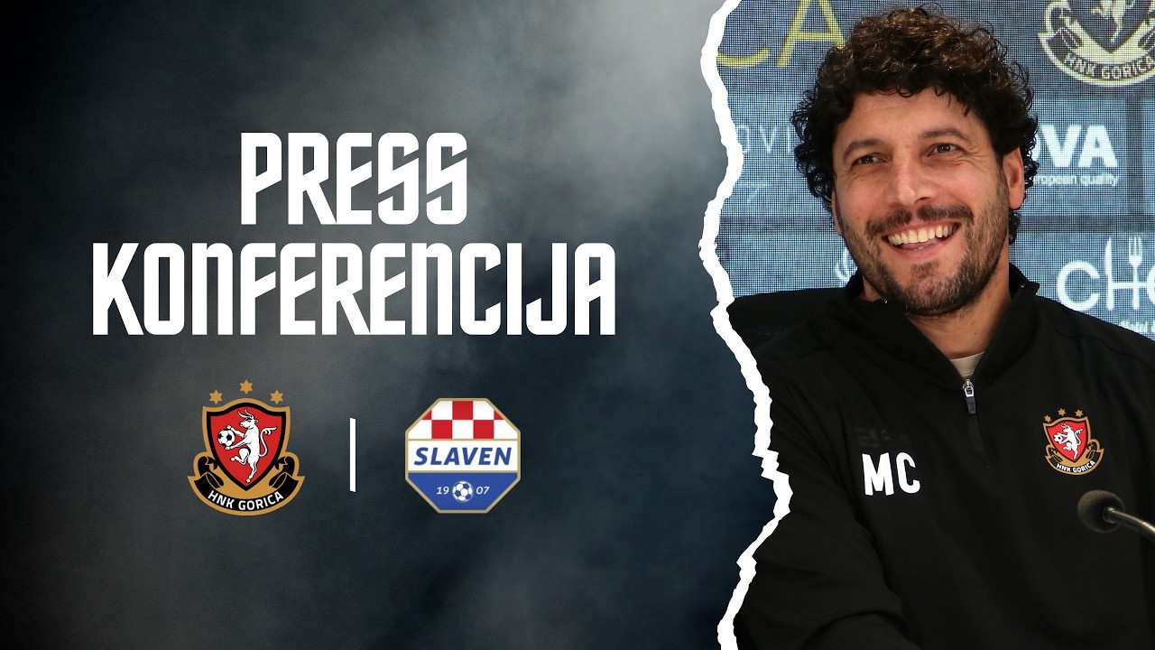 Press konferencija ∣ Trener Mario Carević i igrač Stjepan Kučiš uoči Slaven Belupa