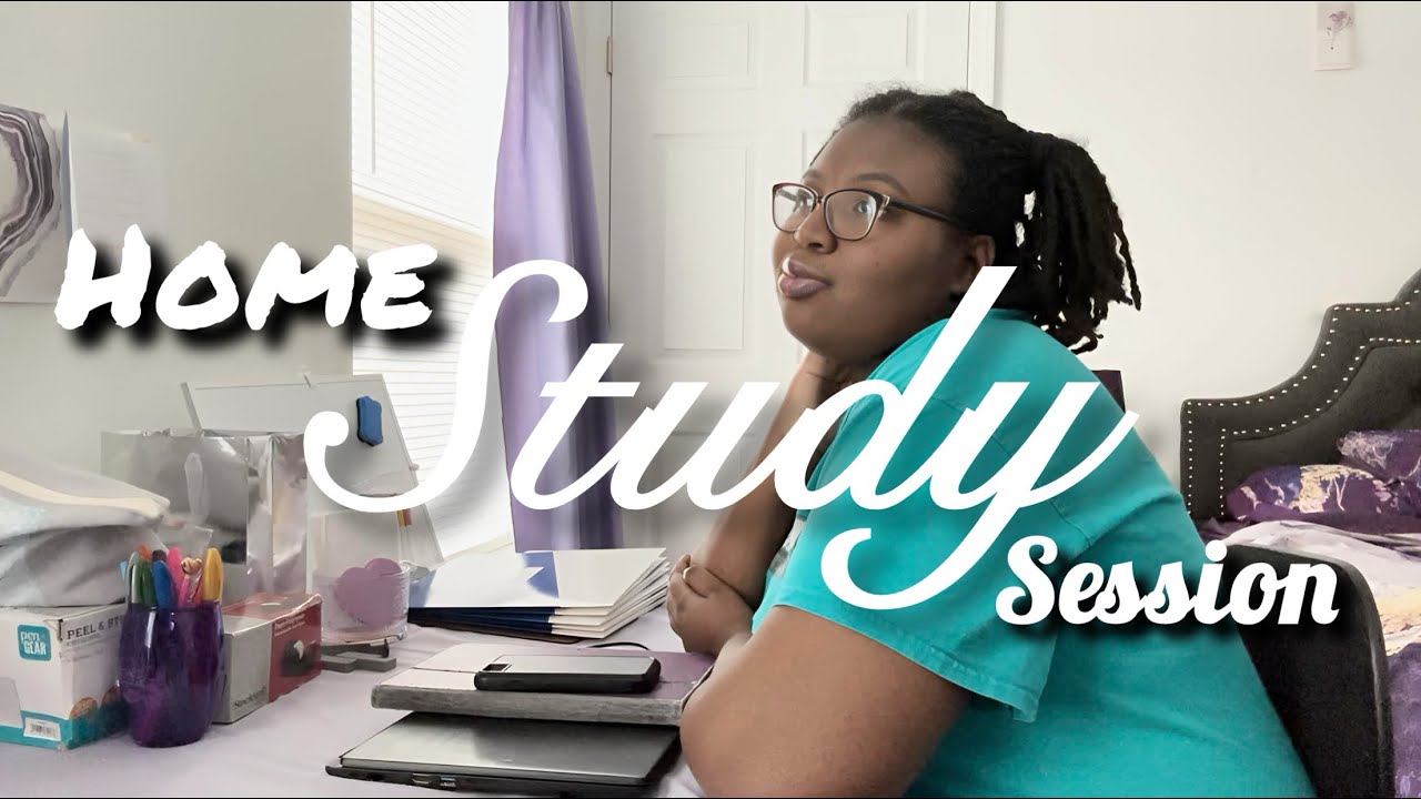 At Home Study Space Cession | Financial Literacy Course, Real Estate Career Prep, Lofi Study Vlog