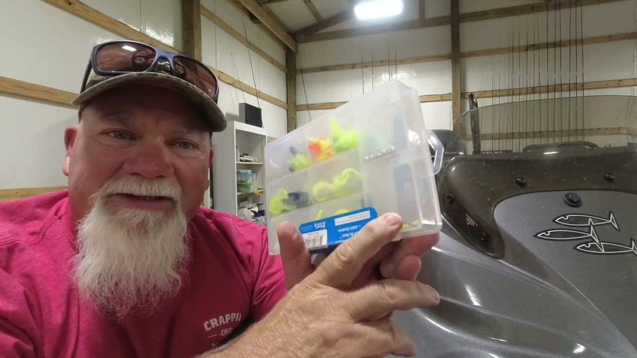 Crappie Magnet Tackle Pack Kit   Fishing Lures, Jig Hooks, Split Shots   Designed to Ca