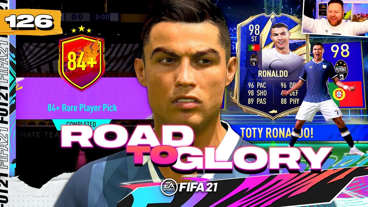 FIFA 21 ROAD TO GLORY #126 - I PACKED TOTY RONALDO!!!