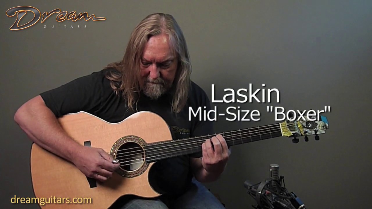 2004 Laskin Mid-Size "Boxer," Ziricote & Sitka Spruce
