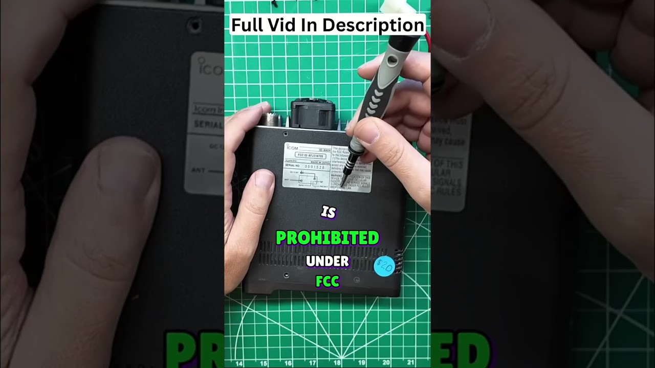 FCC Rules: Why Prohibitions Mean It CAN Be Done! #shorts