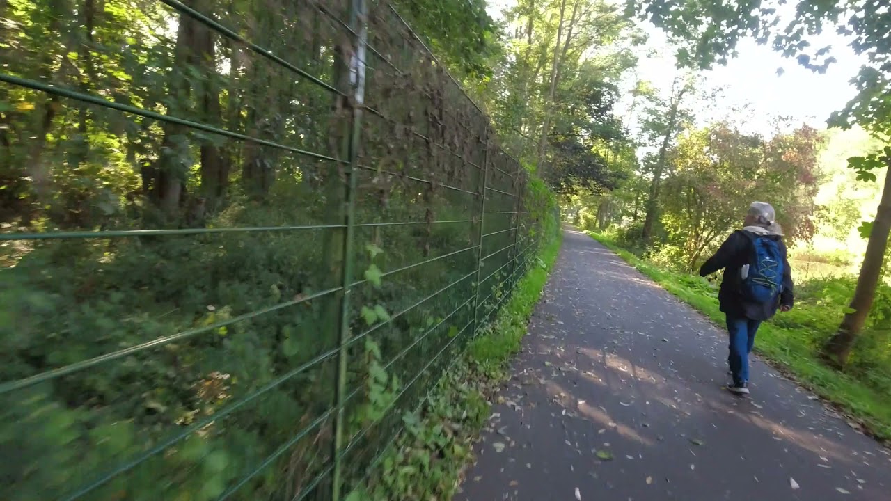 Teil 1/3 Holzbrücke am Treidelweg – Der Treidelweg Runde von Eberswalde Hauptbahnhof