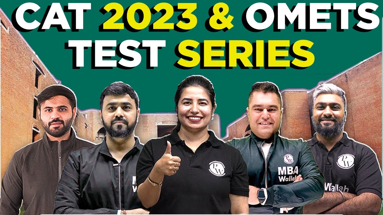 CAT 2023 and OMETs Test Series by MBA Wallah | Best Test Series For CAT 2023 and OMETs