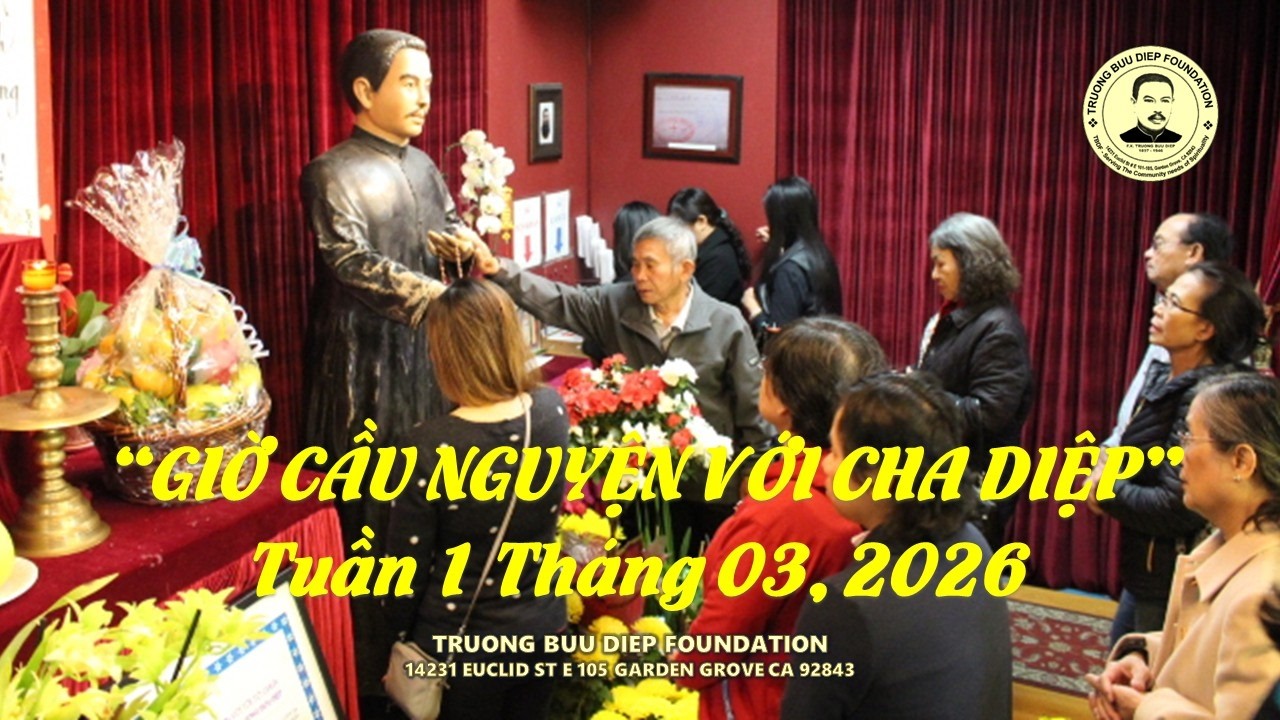 GIỜ CẦU NGUYỆN VỚI CHA DIỆP - Tuần 1 Tháng 03, 2026