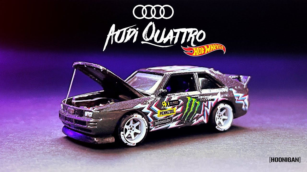 Audi Quattro Hot Wheels Custom #Hoonigan