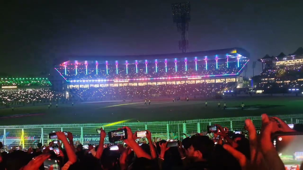 Eden gardens leaser show India vs west indies t20 world cup 