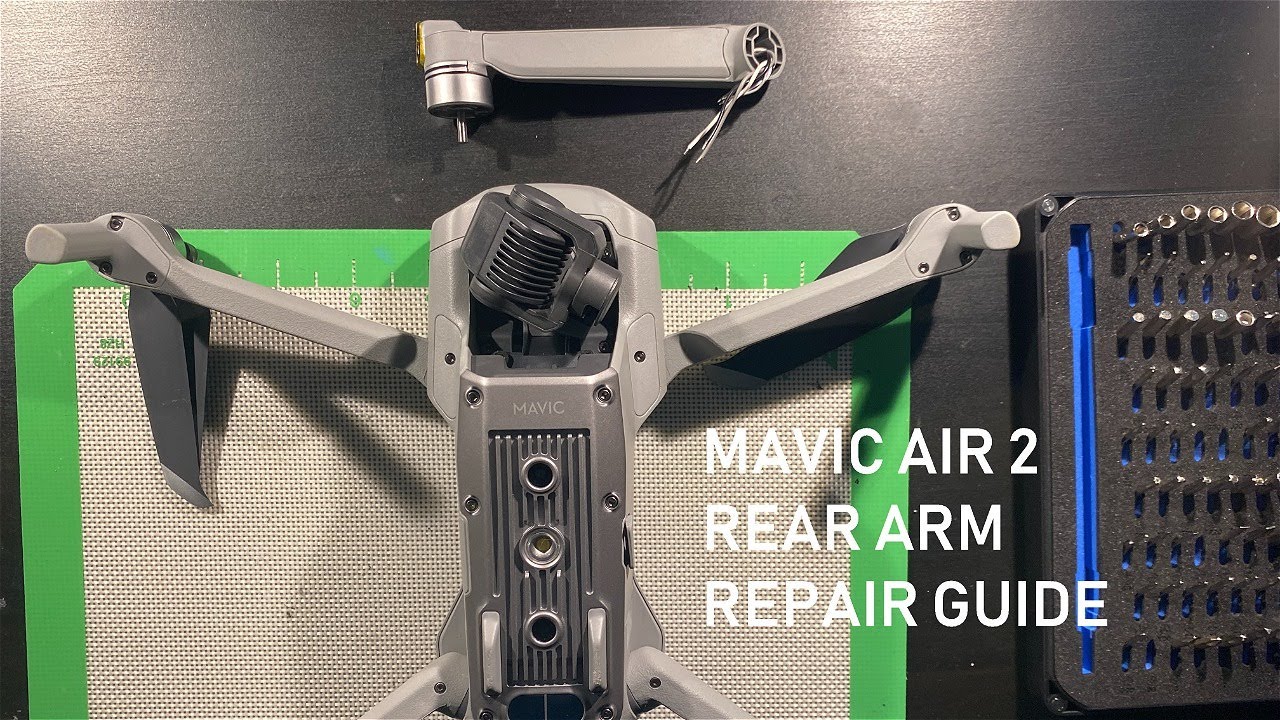 Руководство по ремонту задней рамы DJI Mavic Air 2