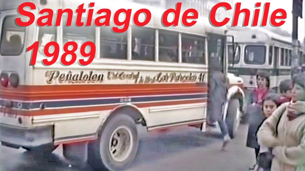 Santiago de Chile May 1989 Transit