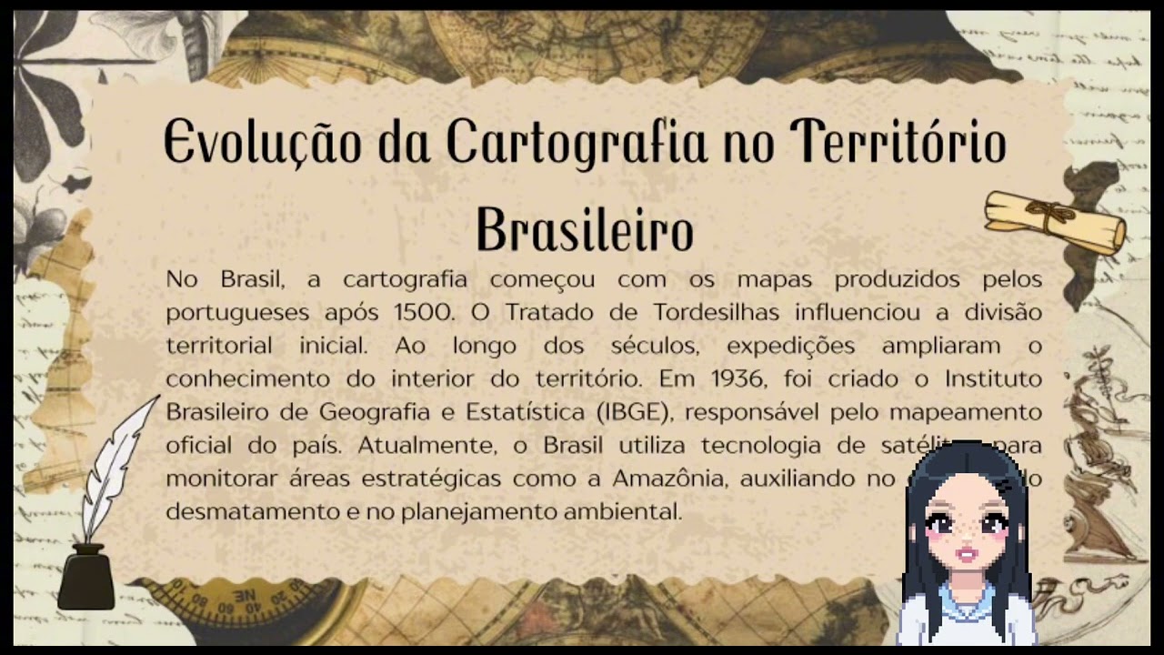 Trabalho de Geografia, historia da cartografia 