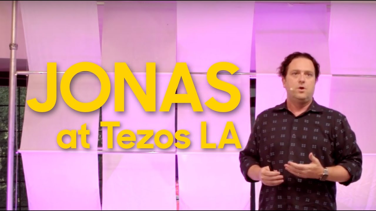 Jonas Lamis at Tezos LA &mdash; Introduction to the Tezos Community