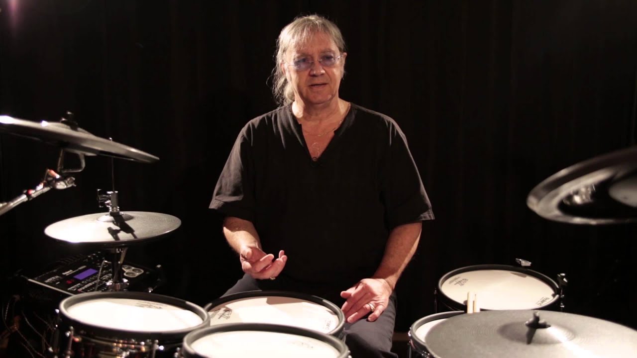 Ян Пейс и Роланд V-Drums из Deep Purple