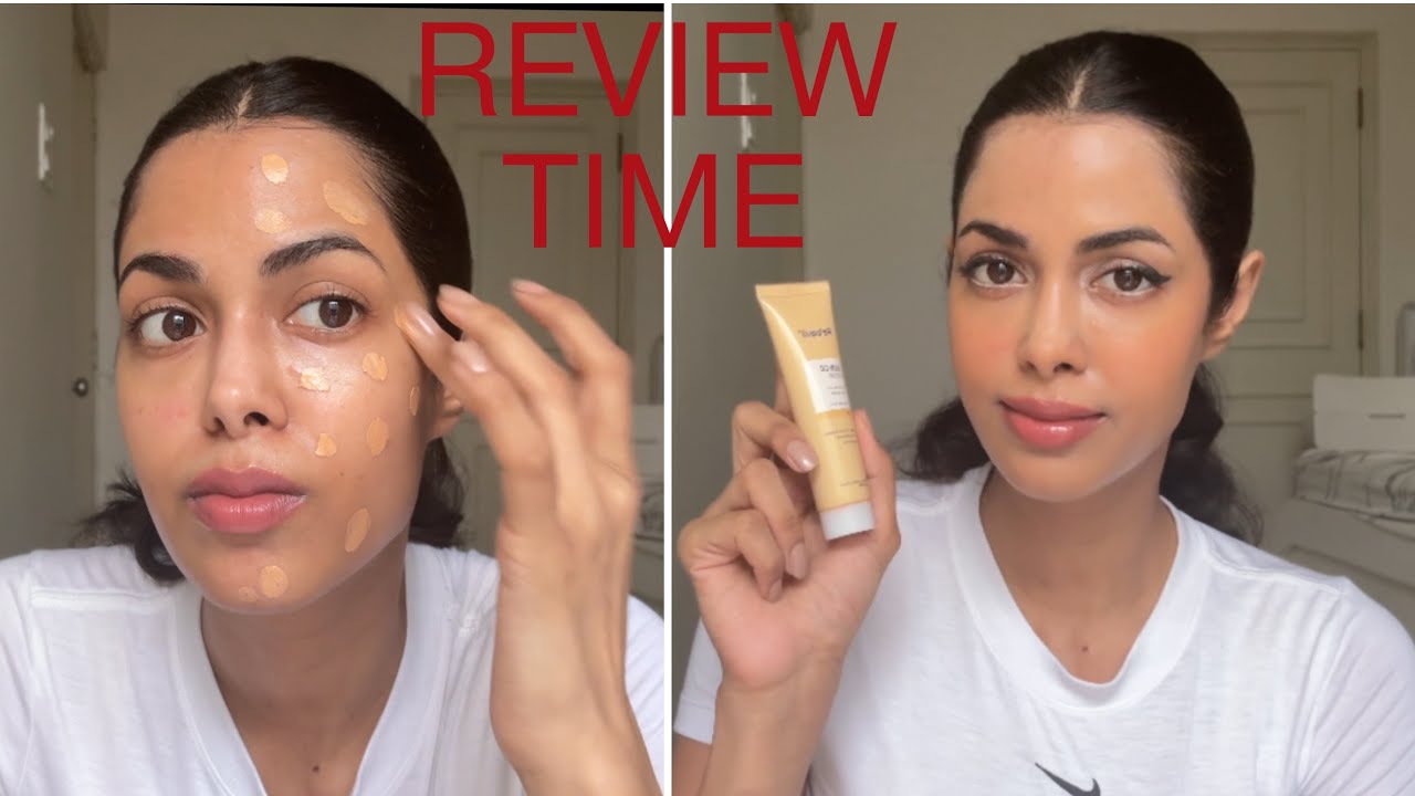 REEQUIL SUN CC CREAM sunscreen review with makeup! Honest non sponsored!