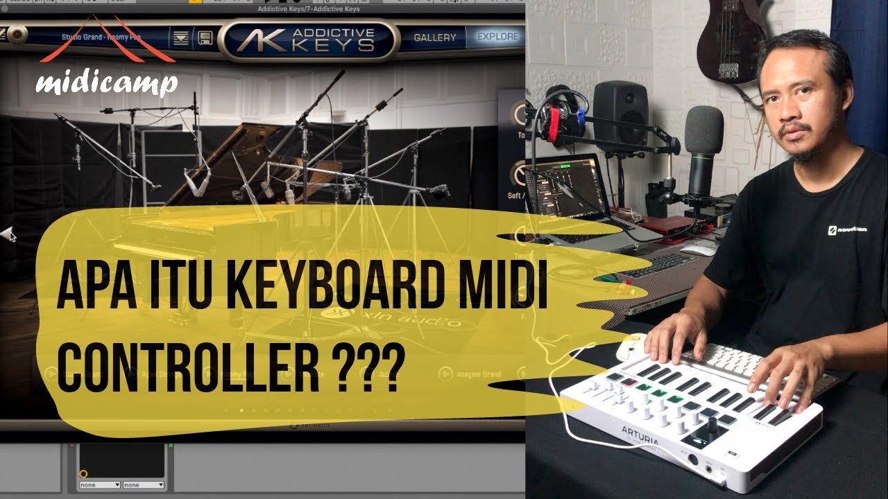 Apa itu keyboard midi controller