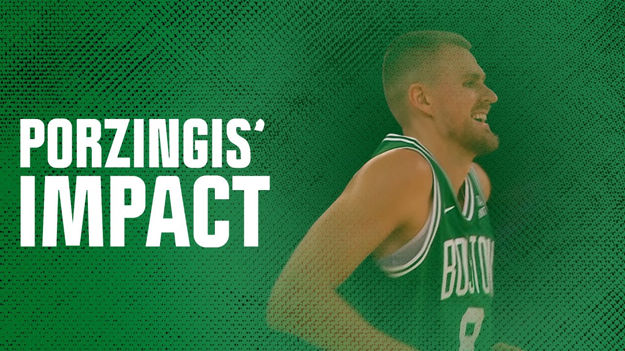 4 ways Kristaps Porzingis is making a big difference for the Celtics this season | Forsberg's Four