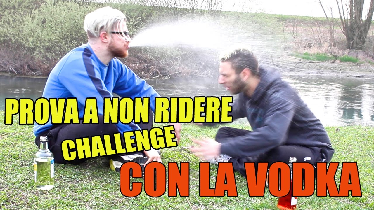 PROVA A NON RIDERE CHALLENGE [CON LA VODKA!] feat Amedeo Preziosi