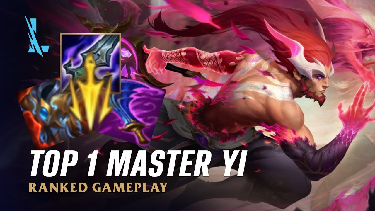 Wild Rift MASTER YI - TOP 1 Zephyr Dragon Yi S14 Ranked Gameplay + Build
