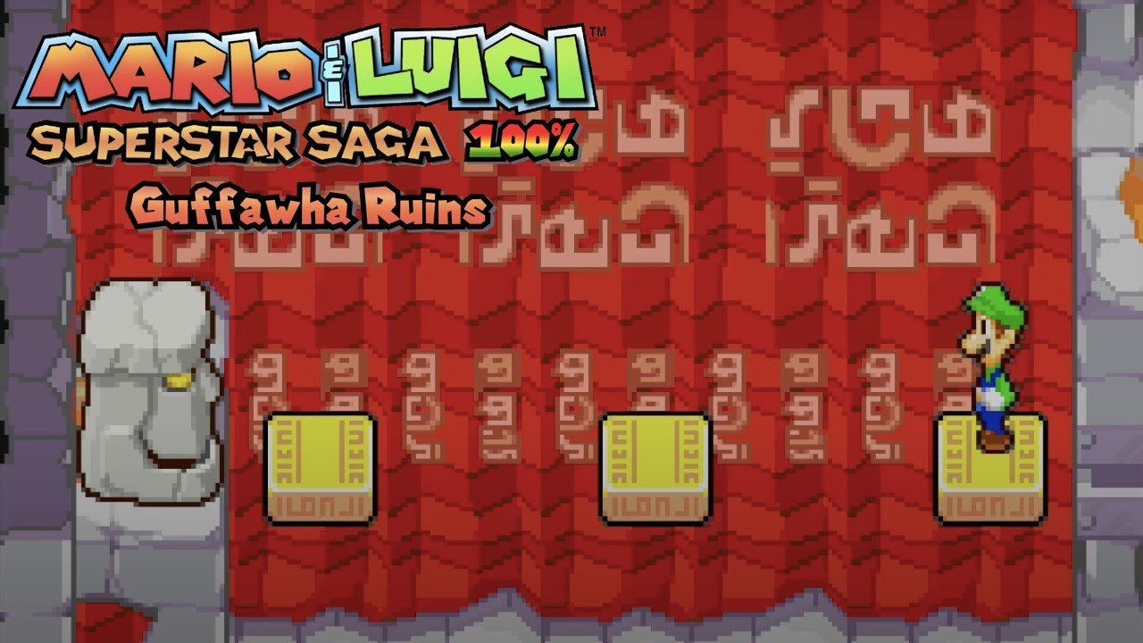 Mario and Luigi: Superstar Saga 100% Walkthrough – Guffawha Ruins