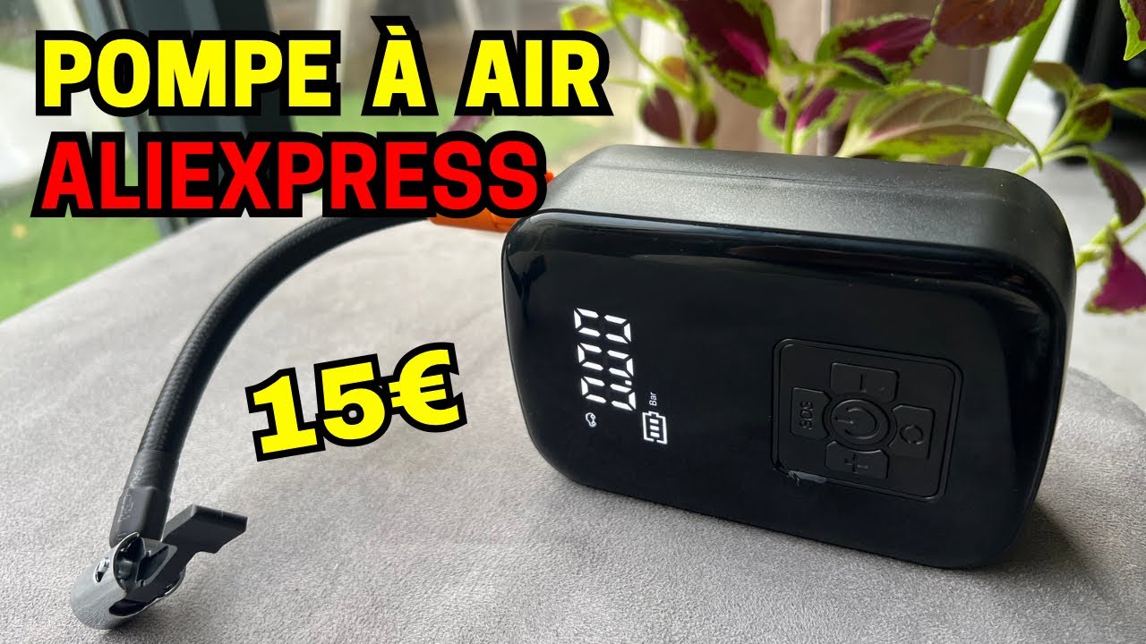 Pompe &eacute;lectrique AliExpress | Un gonfleur &eacute;lectrique PAS CHER comme la pompe Xiaomi !!