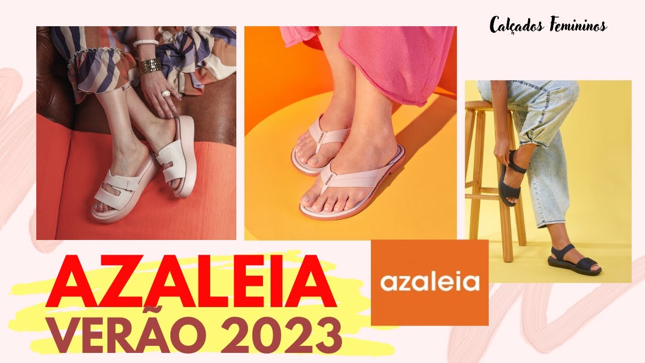 🌞 AZALEIA VERÃO 2023 COLEÇÃO LANÇAMENTOS/TENDÊNCIA SANDÁLIAS LEVES E CONFORTÁVEIS | MODA FEMININA