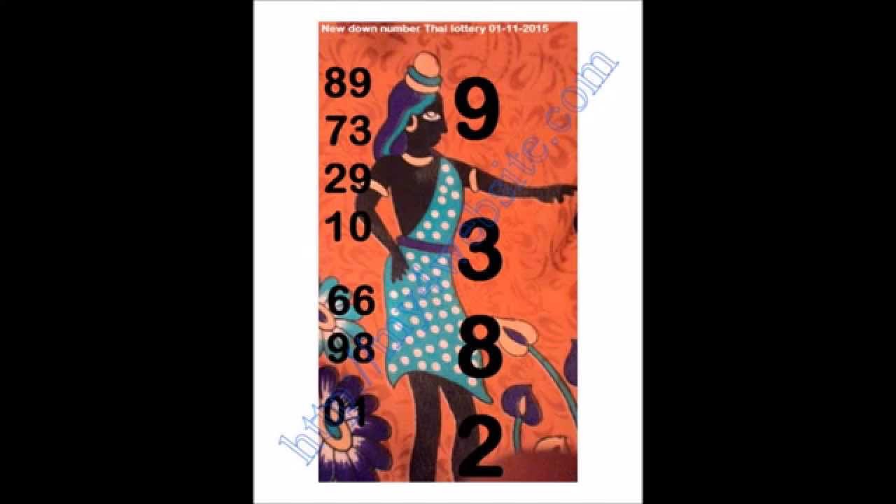 New tips for Thai lottery 1 11 2015 november