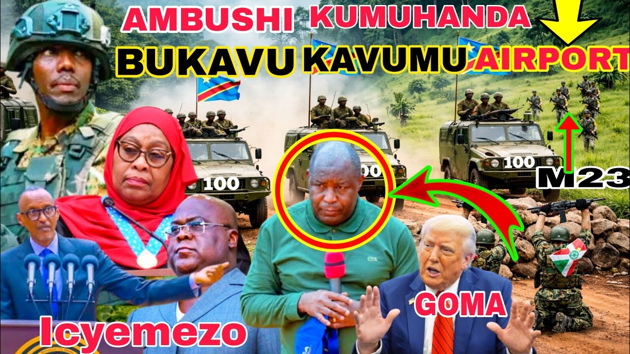 🚨IKI GITONDO LE20I03I2026 INKURU MBI IVUYE#KAVUMU AIRPORT#ISHYANO RIGUYE IBUJUMBURA#20BAFASHWEMPIRI😭