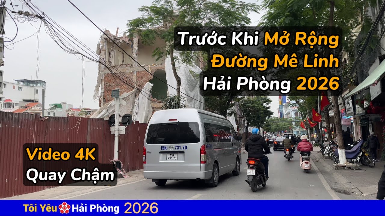 Chuẩn bị mở rộng đường Mê Linh ở Hải Phòng năm 2026