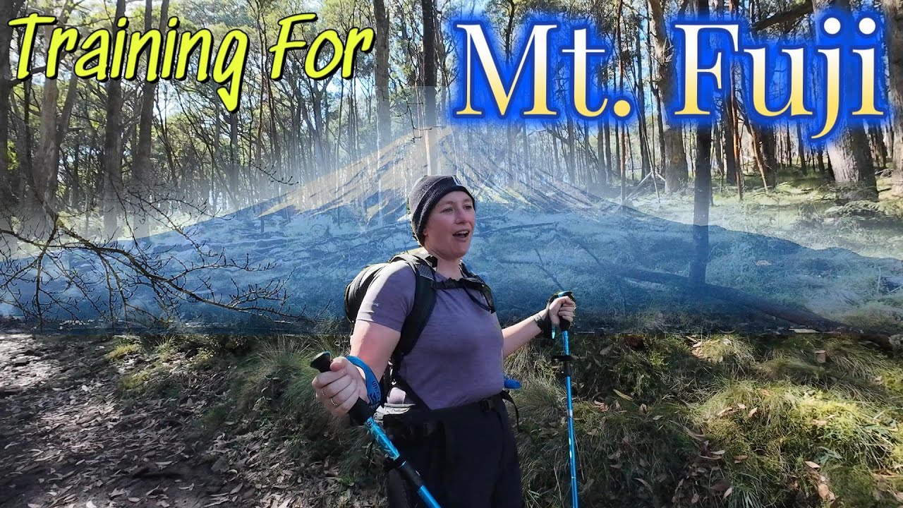 What does it take?--Training for Mt. Fuji 🗻 | Full-Gear Climb up Mt. Macedon (Australia) Hiking Vlog