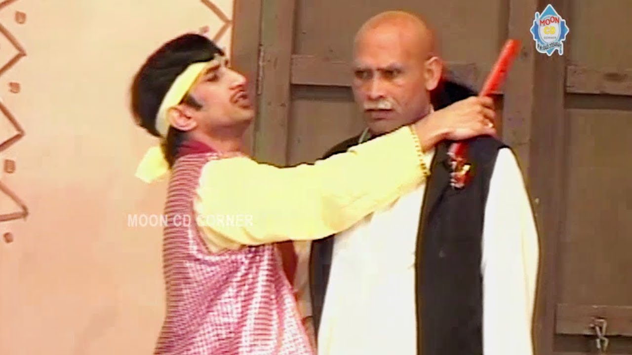 Best of Akram Udas and Sakhawat Naz - New Stage Drama Full Comedy Clip