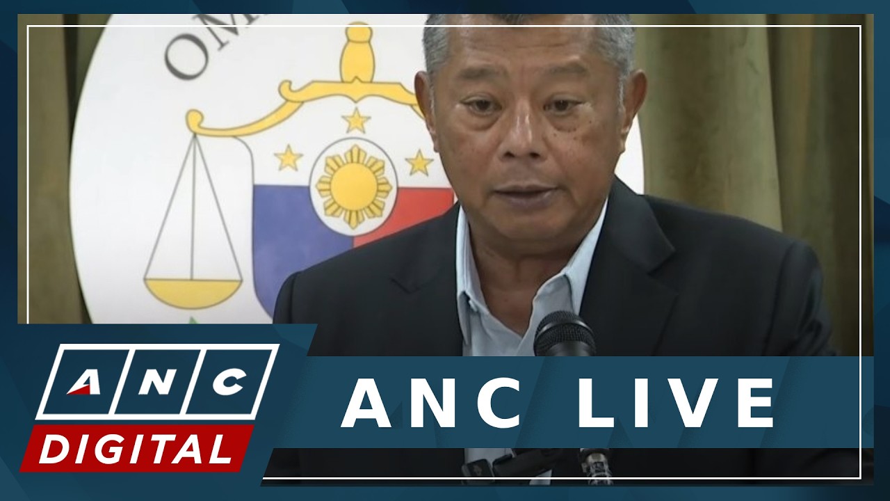 WATCH: Ombudsman Remulla holds press conference | ANC