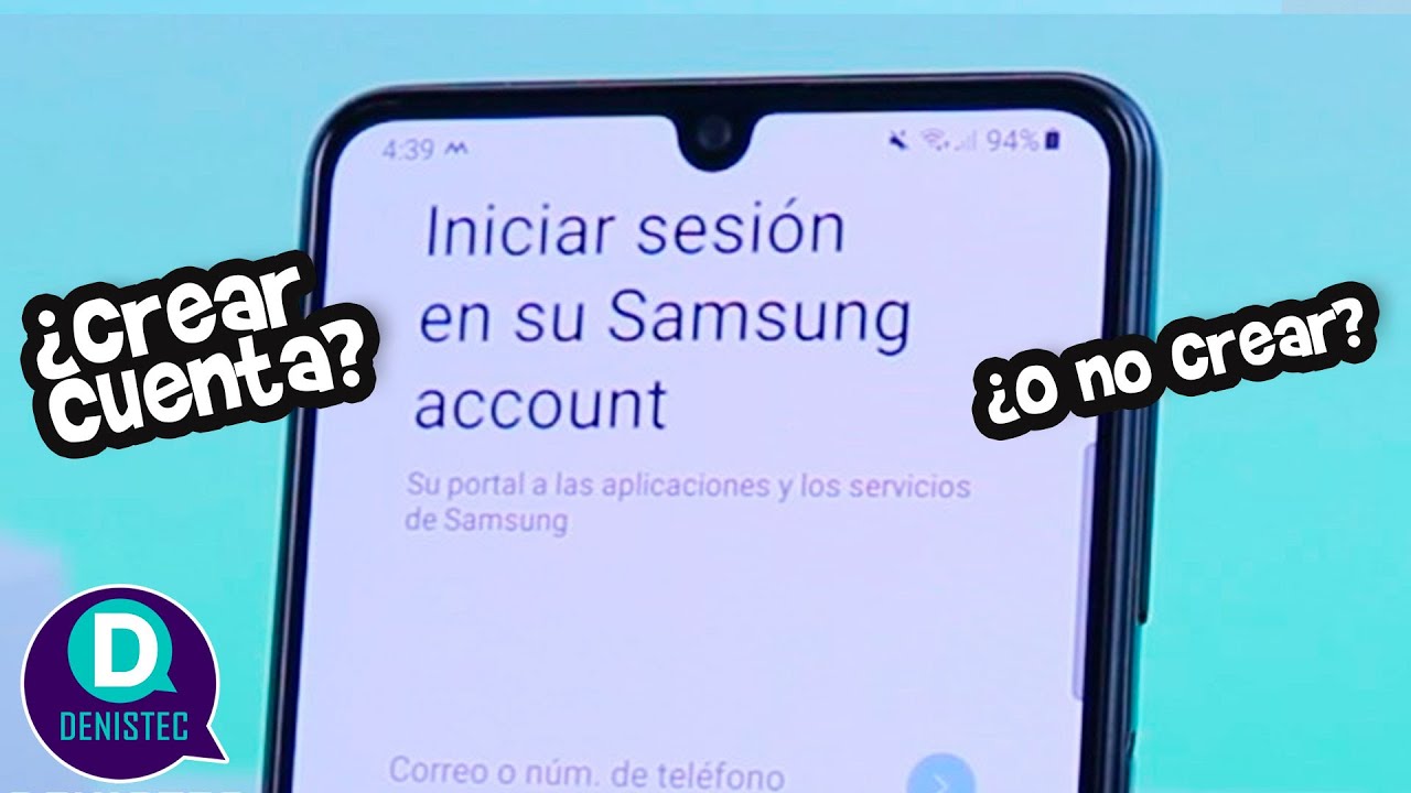 ¿Es necesario una cuenta SAMSUNG o Google?📲🤔🤔