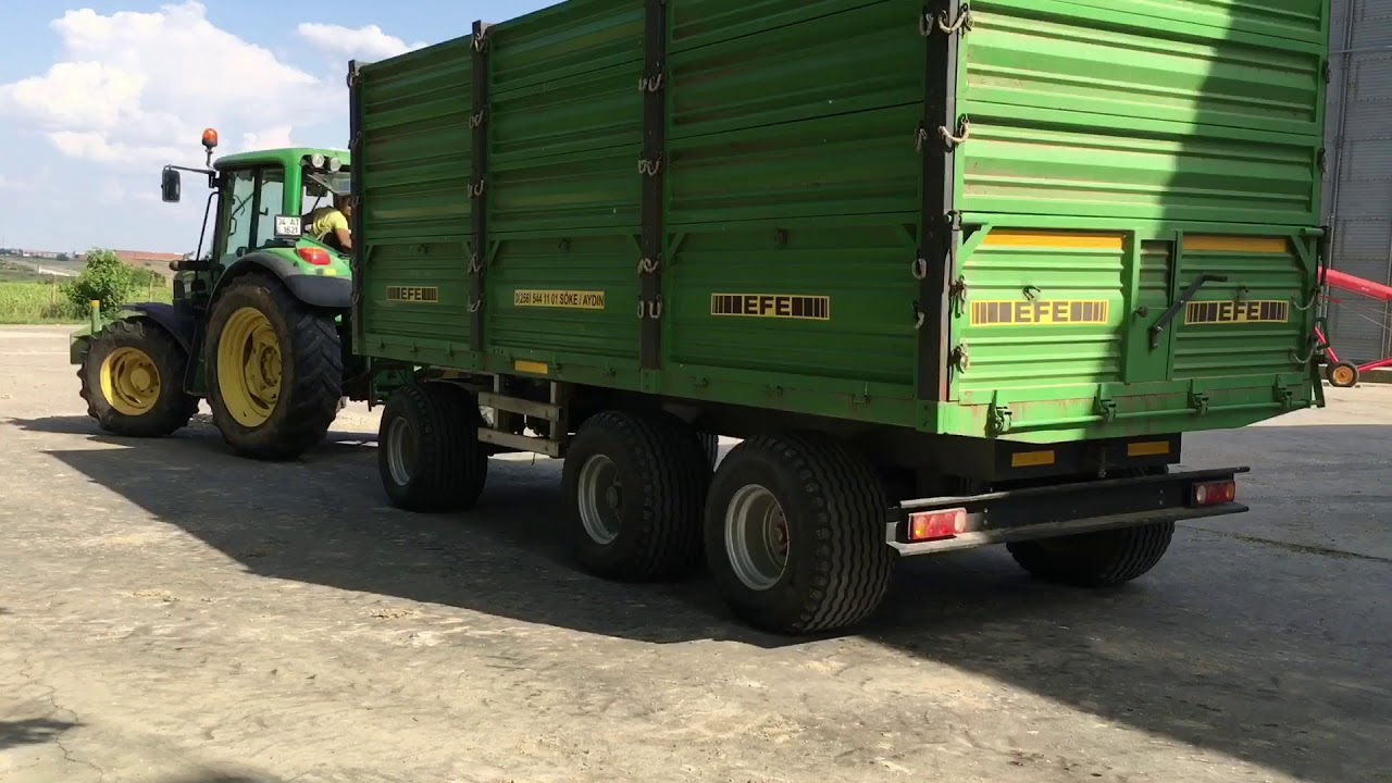 YEŞİL CANAVAR İLE BUĞDAY SATMAYA GİDİYORUZ | JOHN DEERE 6430 PREMİUM + VALTRA T191