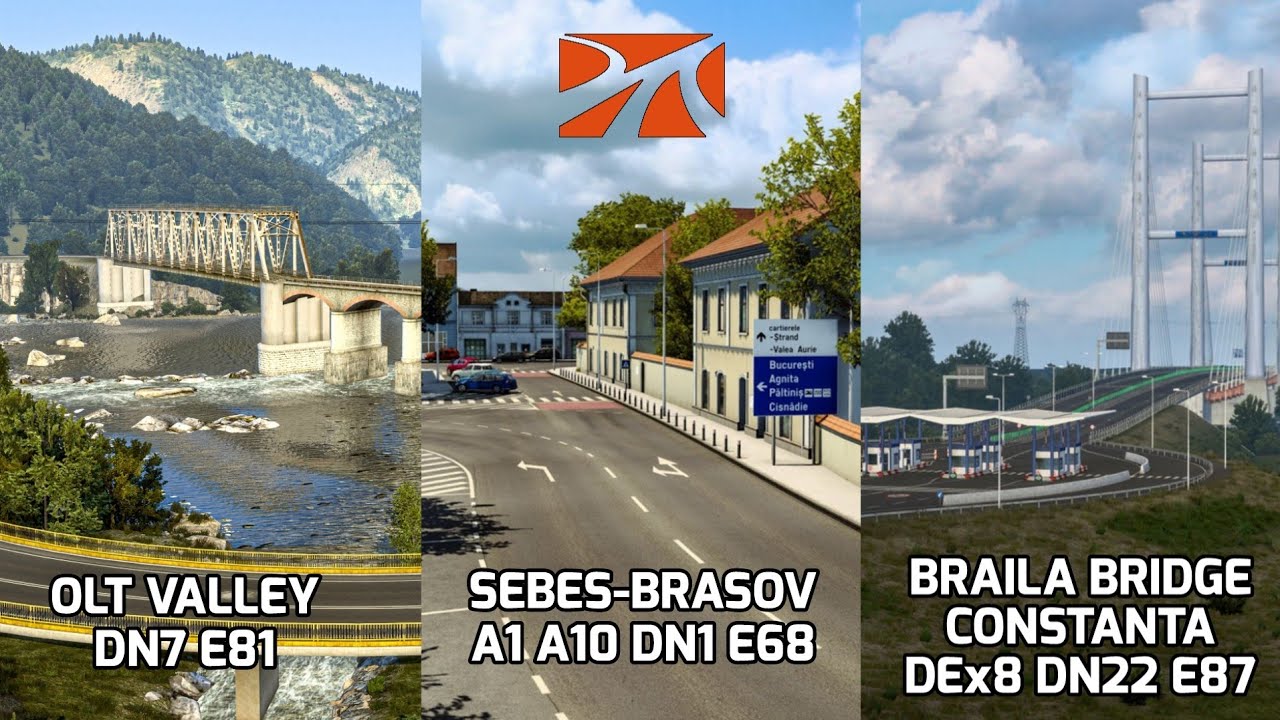 ProMods 2.66 - Three new areas in Romania (Gameplay Video)